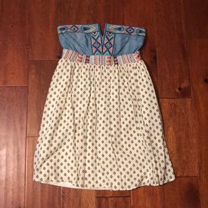 Flying Tomato Strapless dress